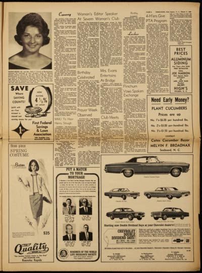 Rich square nc newspaper. ) Standardized title groups preceding, succeeding...