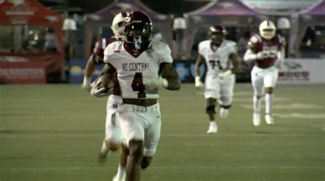 Richard accounts for 7 TDs in NC Central’s 62-28 romp over SC State