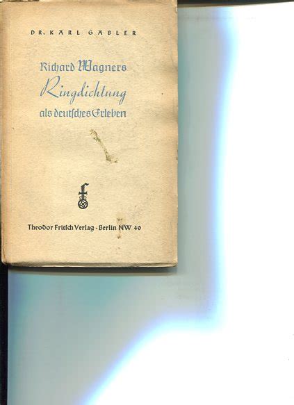 Richard wagners ringdichtung als deutsches erleben. - Paredes, un campesino extremeo (large print edition).