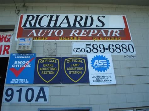 Richards Auto Repair in San Bruno, CA - whodoyou.com