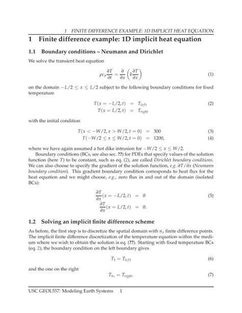 Richards Finite Difference Solve Matlab