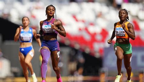 Richardson and Lyles get off to a fast start in quest for second medals at the world championships