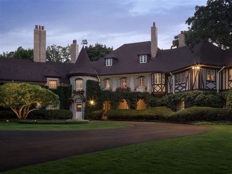 1. 68 Locust Road, Winnetka, Illinois. Sale Price. $8,750,000. Bedrooms. 6. Bathrooms. 10. Winnetka is one of the wealthiest cities in Illinois, and its impressive homes prove that. This beauty on Locust Road has a wine cellar with pebble-stone floors and a restaurant-quality bar.. 