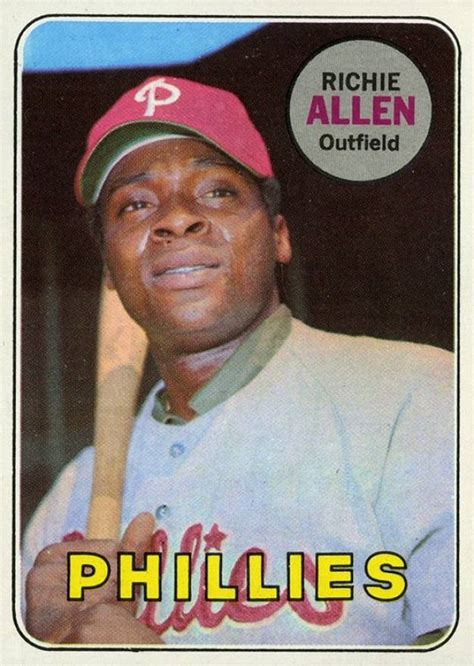 Richie Dick Allen 1969 Topps Baseball #350 EX++ Vintage Card …