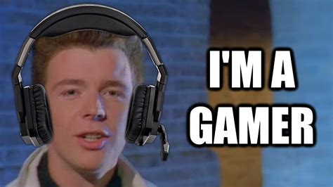 Rick Astley is a gamer - YouTube