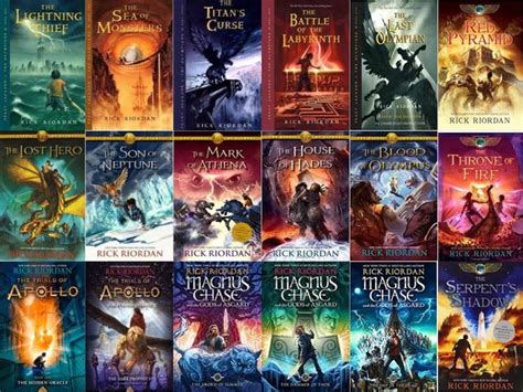 Rick Riordan - Book Series in Order