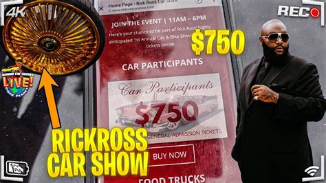 Rick Ross Car Show Ticket Prices
