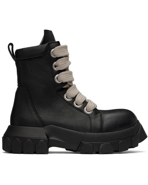 Rick owens tractor boots. Buy Rick Owens Black Polished Bozo Tractor Boots on SSENSE.com and get free shipping & returns in US. Mid-calf paneled patent leather boots in black. Zip closure at side · Leather pull-loop at heel collar · Polished rubber platform midsole · Treaded rubber outsole · … 
