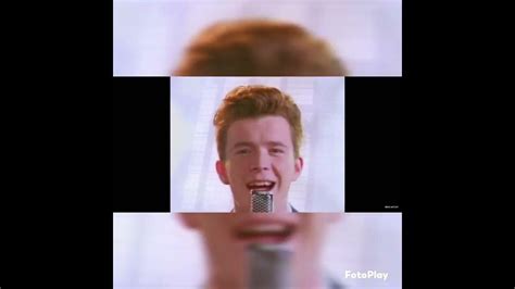 Rick roll 2x speed. .  ...