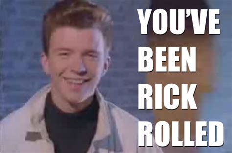 The Rick Roll programming language is a rickroll based, process oriented, dynamic, strong, esoteric programming language. ... Preloads any YouTube links and appends the title of the video to the link in the referring page. chrome-extension youtube rickroll embedded-video Updated Oct 30, 2019;. 