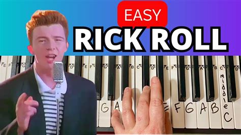 Rick rolled piano. Things To Know About Rick rolled piano. 