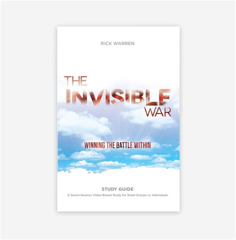 Rick warren the invisible war study guide. - Secrets of the great pyramid peter tompkins.