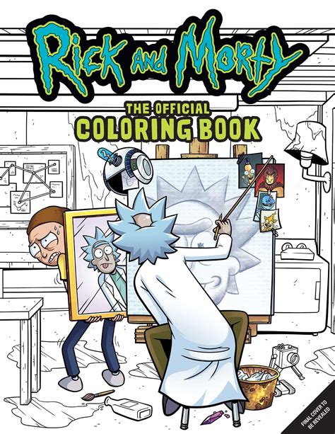 Read Rick And Morty The Coloring Book By Titan Books