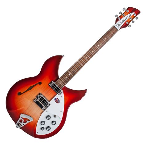 Rickenbacker company. Rickenbacker Created the First Mass-Produced Electric Guitar. Just as George Beauchamp is often credited for the patent on the first electric guitar, … 