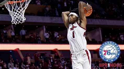 Arkansas guard Ricky Council IV has caught the eye of the Sixers after a solid season with the Razorbacks. He averaged 16.1 points and 3.6 rebounds while shooting 43.3% from the floor. He struggled shooting it from deep at 27%, but the Sixers will bring him in on a two-way deal. Undrafted Arkansas guard Ricky Council IV has agreed on a two-way ...