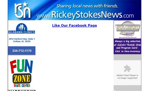 Rickey Stokes News, Dothan, Alabama. 61,819 