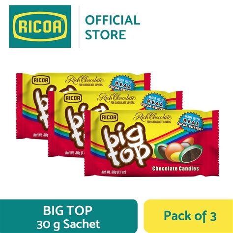 Ricoa Big Top 30g Sachet (Pack of 3) - YouTube