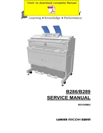 Ricoh aficio mp w2400 service manual. - Manuale della macchina da cucire singer 3508.