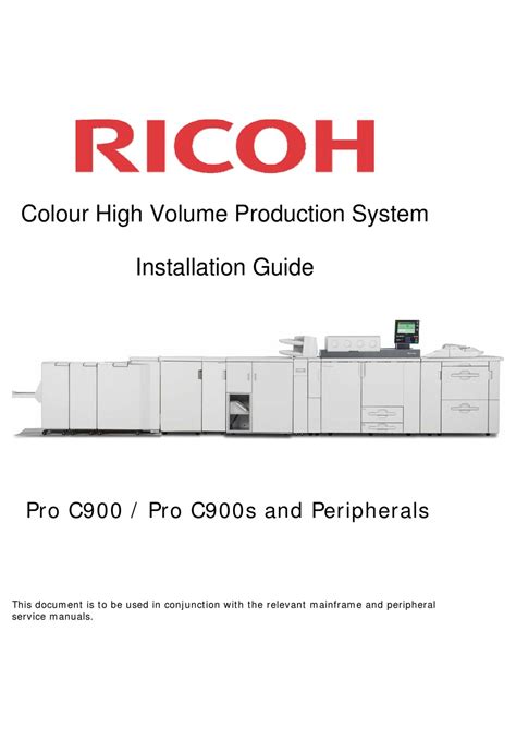 Ricoh pro c900 full service manual. - Initiative africaine de le opold ii et l'opinion publique belge..