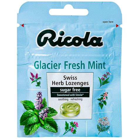 Ricola Dual Action Glacier Mint Herbal Cough Suppressant Throat Drops, 19ct Bag (Pack of 4) 19 Count (Pack of 4) 4.7 out of 5 stars 691. ... Ricola Sugar Free Lemon Mint Herbal Cough Suppressant Throat Drops, 105ct Bag. Adult 105 Count (Pack of 1) 4.8 out of 5 stars 4,899. $12.94 $ 12. 94 ($12.94/Count).