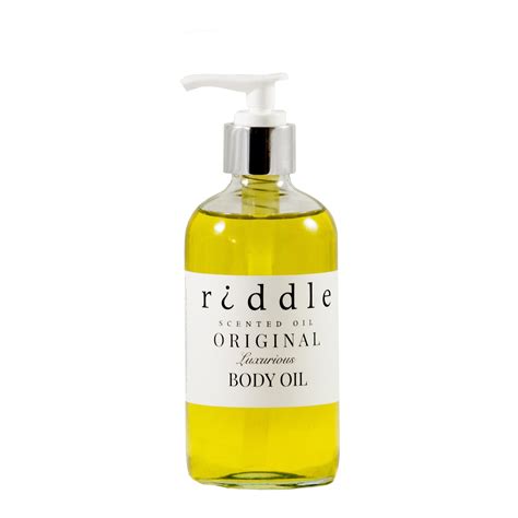 Riddle body oil. This roll-on body oil ~Poppy~ by Riddle Oil is citrusy and floral-perfect for everyday use. Home; About; Gift Registry; my Account; Contact us; Bridge Registry; Hello Guest! Login? 0 items(s) in Bag . Free Ground Shipping on orders of $150+ with code "FREE150" ... Riddle Oil Fragrances; 