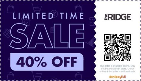 Ridge wallet coupon code. Enjoy savings with 193 latest the ridge wallet coupons and the ridge wallet discount codes for️ March 2024. 10% off - Up to 30% off. Coupontoaster; Bags & Luggage; The Ridge Wallet Discount Code; Rate The Ridge Wallet Offers. Contact & Support. support@ridge.com ... 