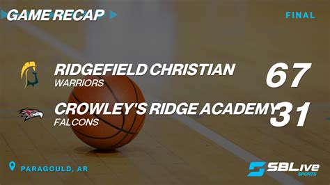 Ridgefield Christian vs Crowley