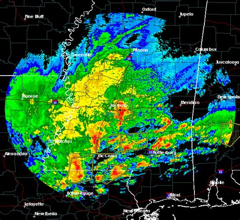 See the latest Mississippi Doppler radar weather map 