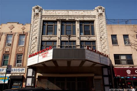 Ridgewood movie theater. R IDGEWOOD, NJ — This past Sunday, the 92-year-old Bow Tie Warner theater in Ridgewood showed its last films and shut down. Many people mourned the 1932 theater, sharing fond memories.. But the ... 