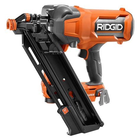 The RIDGID 18V Brushless 30° Framing Nailer drives 3 nails per second with no gas cartridges and zero ramp-up time, meaning that there are no delays once the trigger is pulled. To meet all professional needs, the high-strength brushless motor in this framing nailer delivers enough power to sink 2 in. to 3-1/2 in. clipped head framing nails .... 