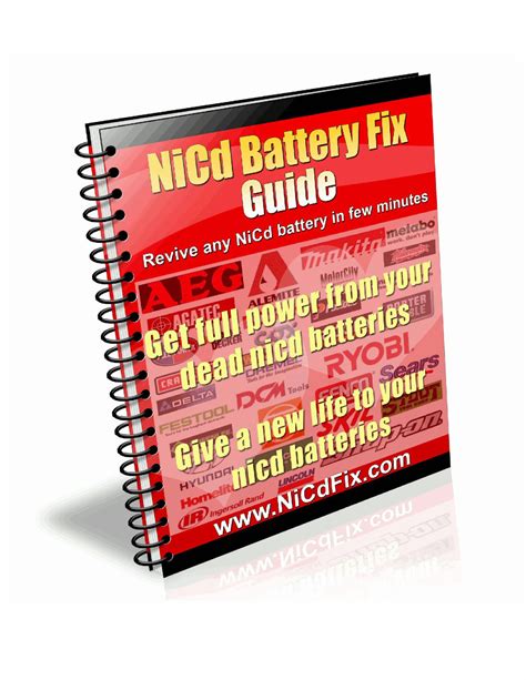 Ridgid nicd battery repair guide rebuild ridgid battery. - Apple imac g5 20 inch isight service guide repair manual.
