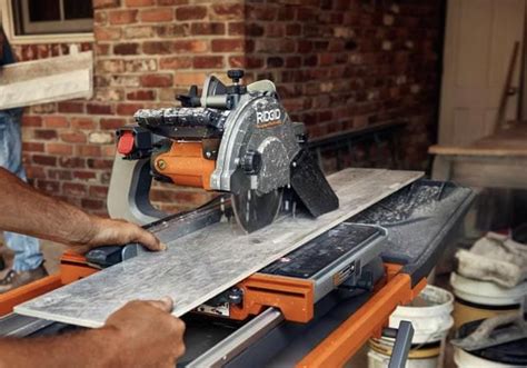 Ridgid tile saw laser.  You&rsquo;ll get features like impressive torque, light...
