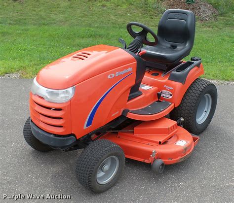 Riding Lawn Mower Simplicity Prestige 20 Hp Kohler 50” Deck for …