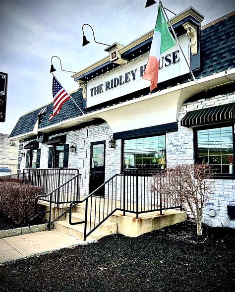 Ridley house. The Ridley House. Restaurant, cocktail bar, sports & event space in Ridley, PA. Biggest St. Patrick’s Festival Delaware County Sat March 16th ☘️ ... 