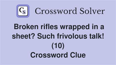 Rifles Retailer Crossword Clue and Solver - Crossword Solver