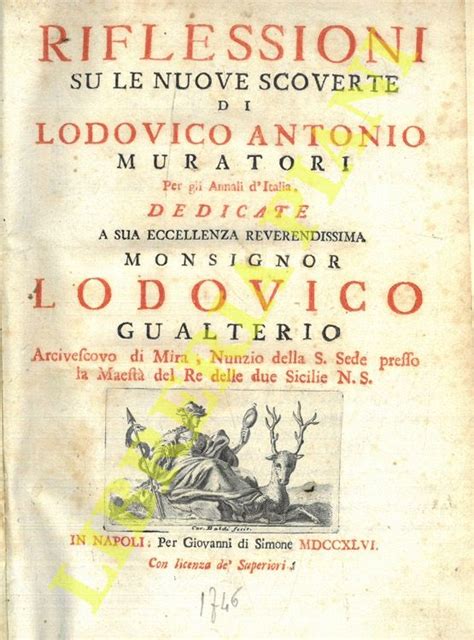 Riflessioni su le nuove scoverte di lodovico antonio muratori per gli annali d'italia. - Descripción de guayaquil por francisco requena, 1774.