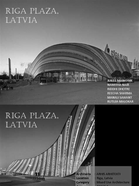 Riga Plaza Final Case Study PDF Shopping Mall - Scribd