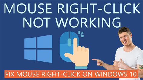 Right Mouse Click Button Not Working in Windows 10