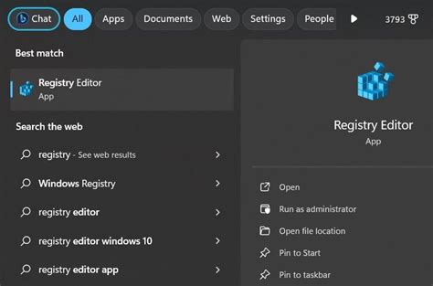 Right click doesn t work on desktop.  Open the Registry Editor by typing Regist...