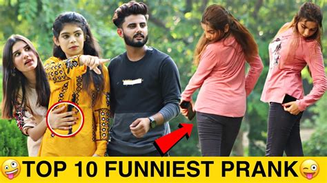 Right from doing a prank