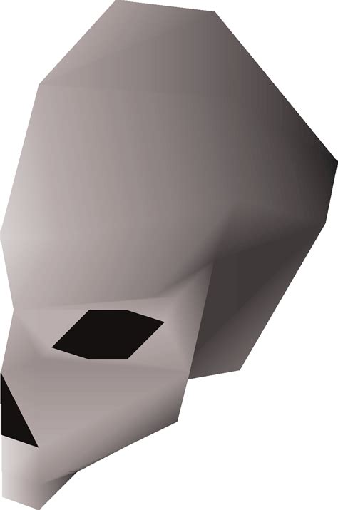 Right skull half osrs. The minotaurs may drop a right skull half or cooked meat and also drop noted bulk items, including rune essence, gold bars, and copper and tin stone spirits. The reward at the end of the level is gained from a chest called the Gift of Peace containing 2000 coins and the "Flap" emote. Catacomb of Famine (2nd level) [edit | edit source] 