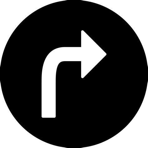 Right turn Icons & Symbols - Flaticon