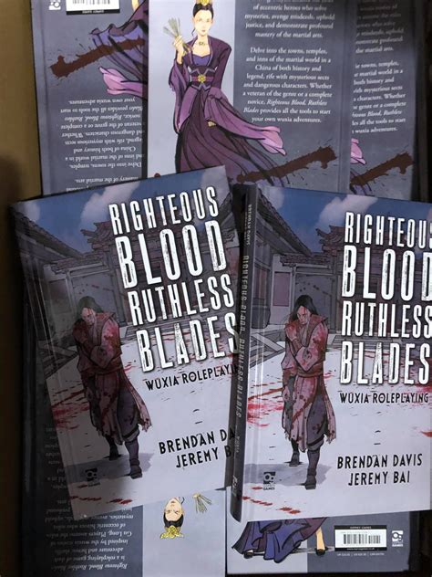 Righteous Blood Ruthless Blades Wuxia Roleplaying