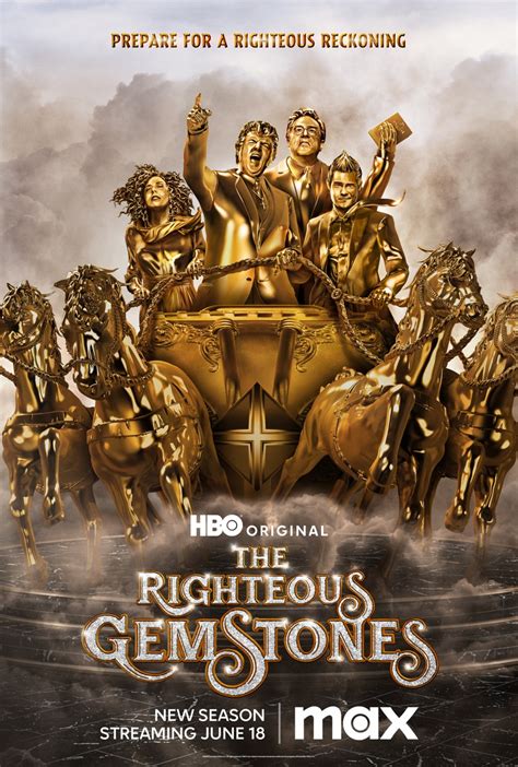 THE RIGHTEOUS GEMSTONES tells the story of a world-famous televangelist family with a long tradition of deviance, greed, and charitable work. When the spoiled Gemstone children finally get their wish to take control of the Church, they discover leadership is harder than they imagined and that their extravagant lifestyle comes with a heavy price