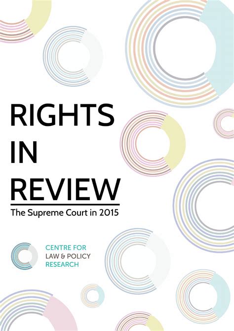 Rights in Review 2016 - Centre for Law & Policy Research