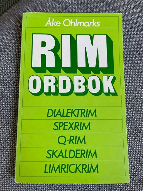 Rim Ordbok: fixerad