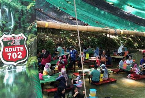 Rimba Cafe, Makan Sambil Main Sungai - Jelajah Maya