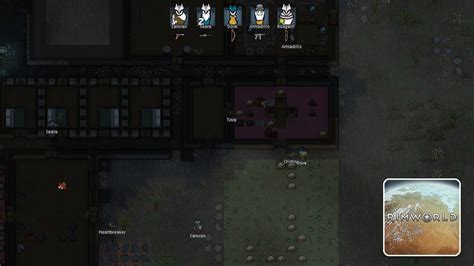 Rimworld best gun.  Make sure to manually focus enemies that get within me...