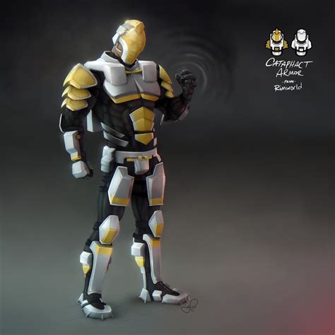 Rimworld cataphract armor styles.  You will see a noticeable difference ...