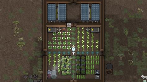 Rimworld devilstrand greenhouse. 3F.  Unaffected Plants Trees (including play...